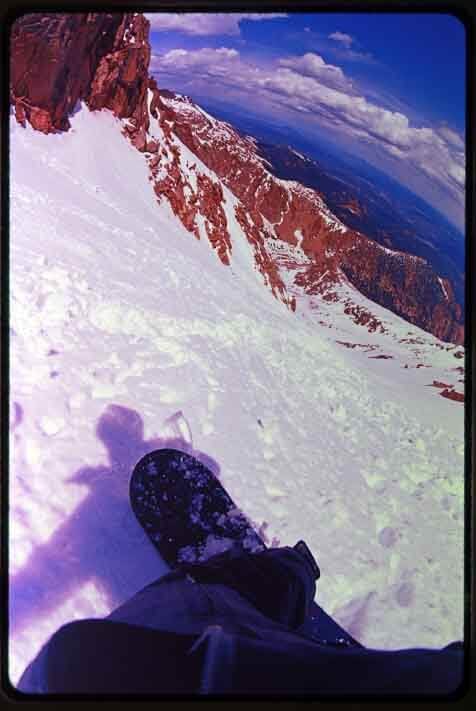 Snowboarding America’s Mountain