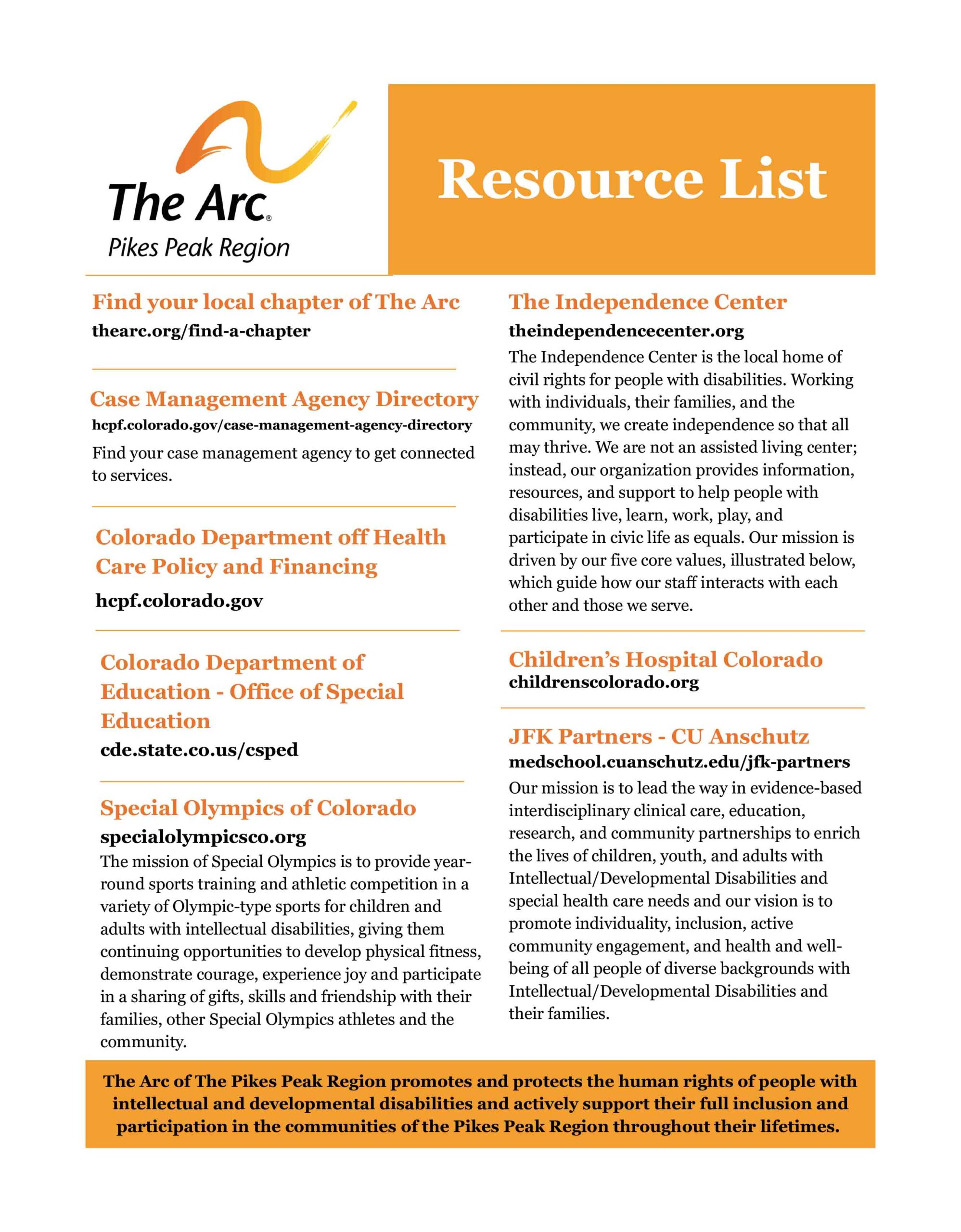 The ARC Resource