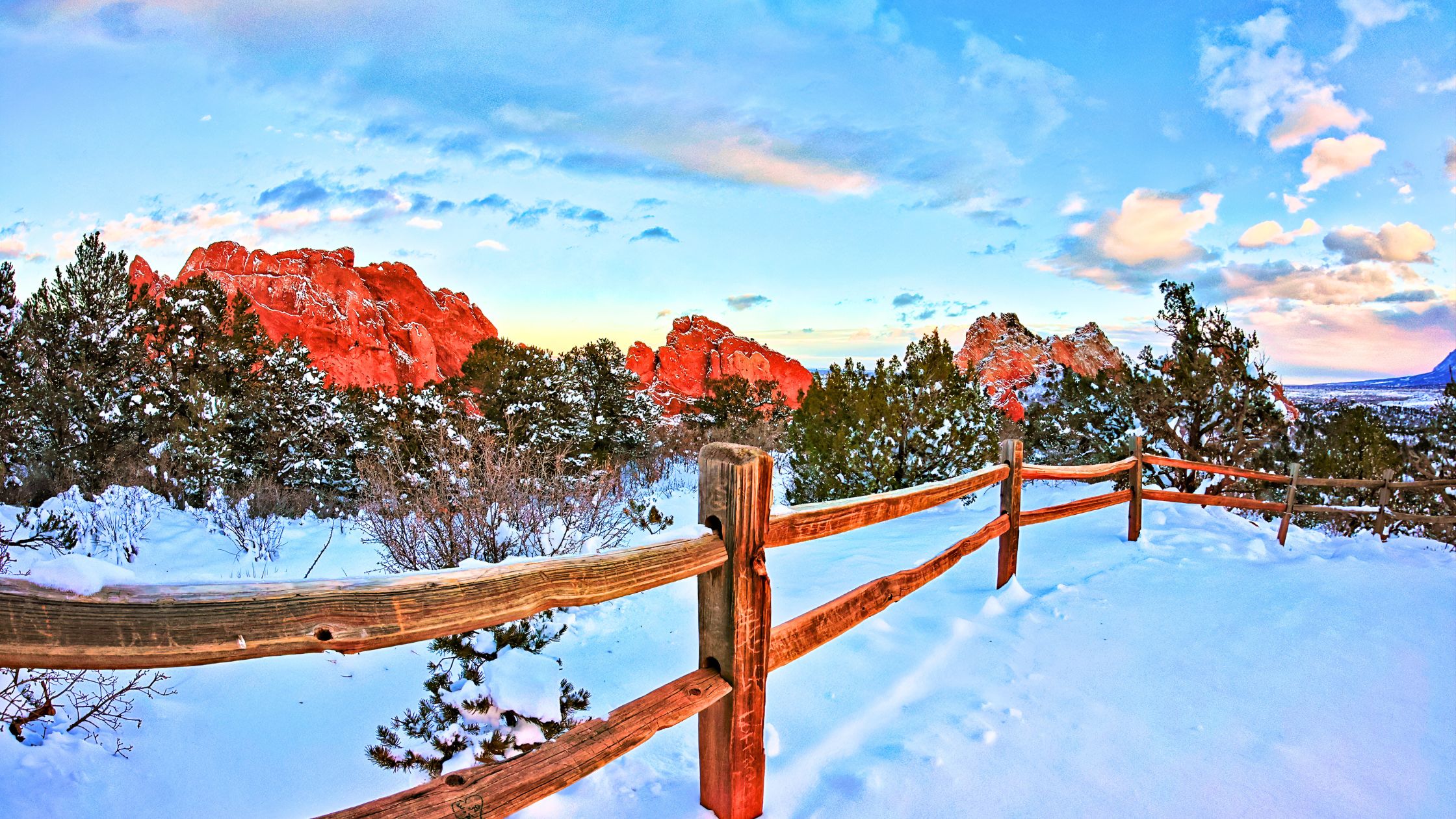 Taking photos in Colorado