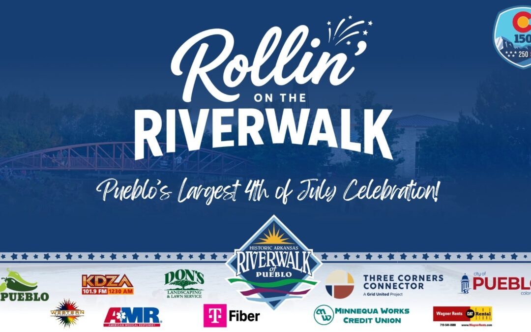 The Annual Rollin’ on the Riverwalk 4th of July Celebration at the Historic Arkansas Riverwalk of Pueblo