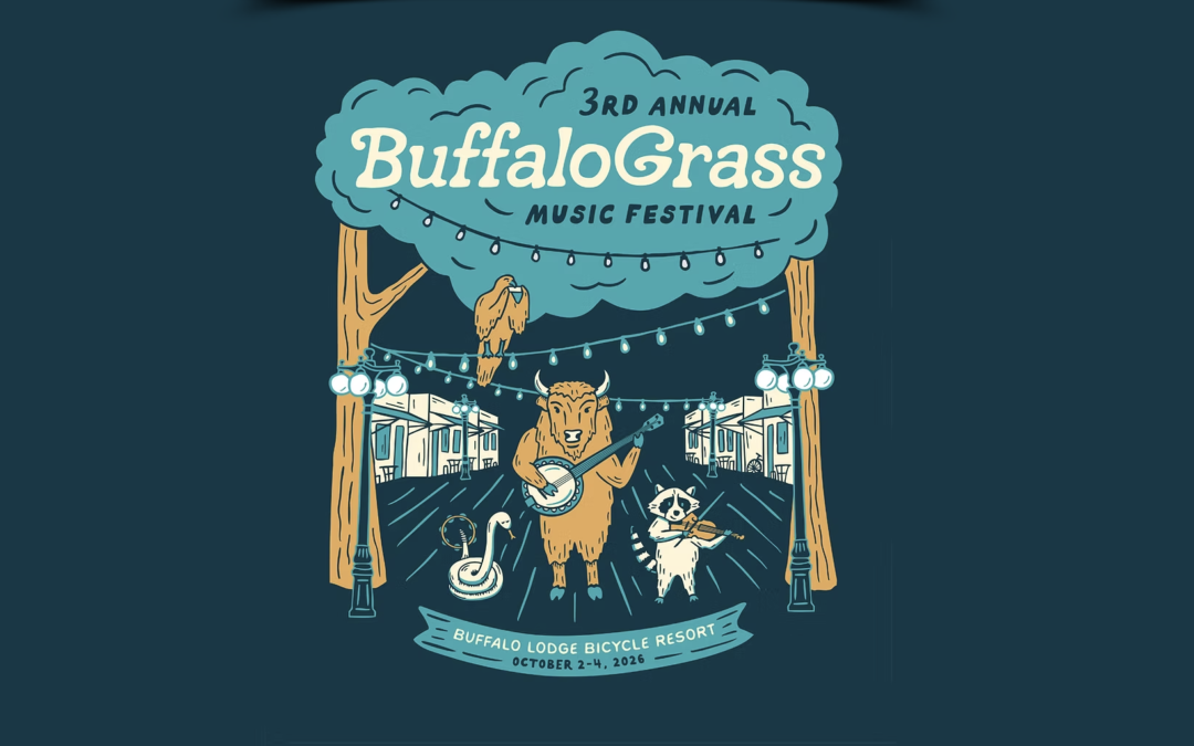 Buffalo Lodge Bicycle Resort Announces 3rd Annual BuffaloGrass Music Festival
