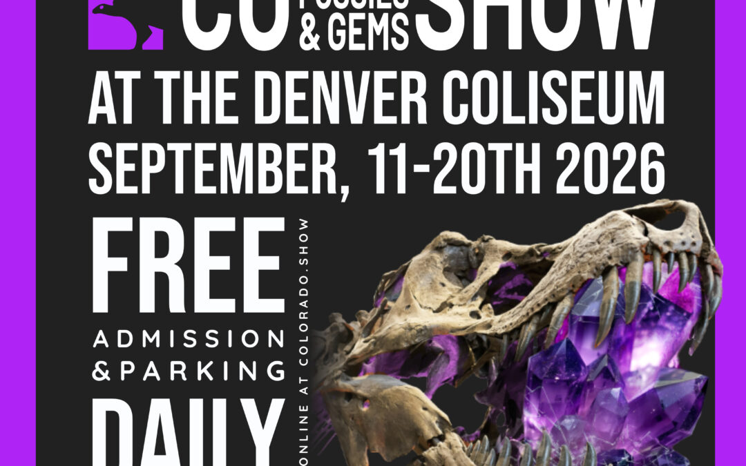 Denver Coliseum Colorado Minerals, Fossils ,Gems and Jewelry Show