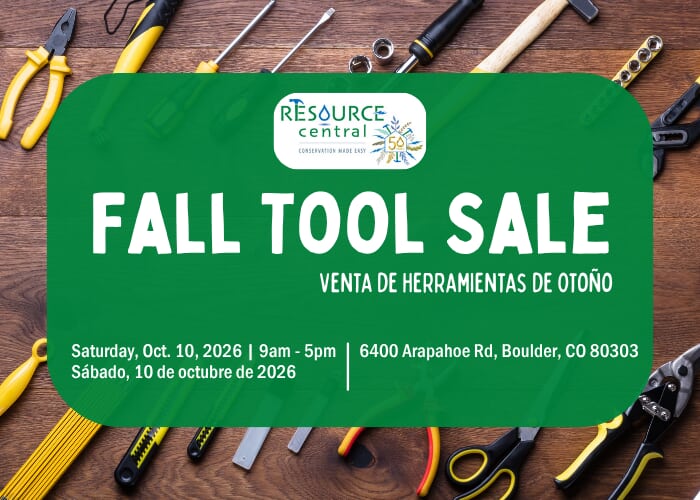 Resource Central’s Fall Tool Sale